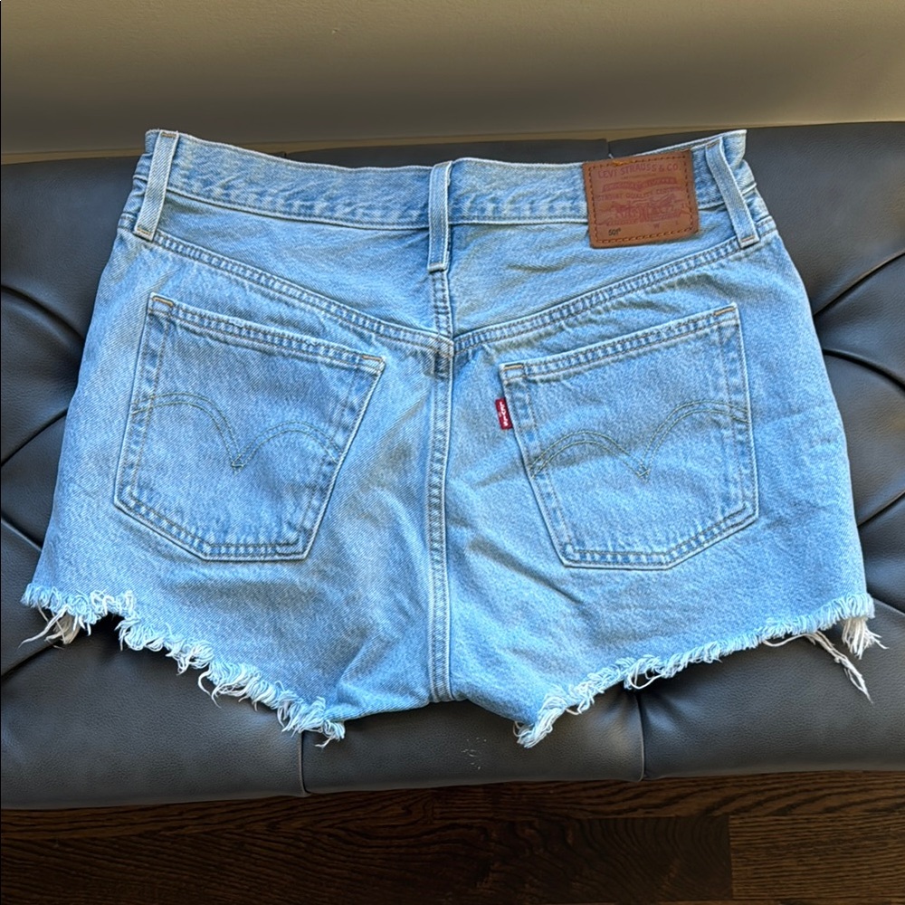 Levi's Premium 501 Original Denim Cutoff Shorts